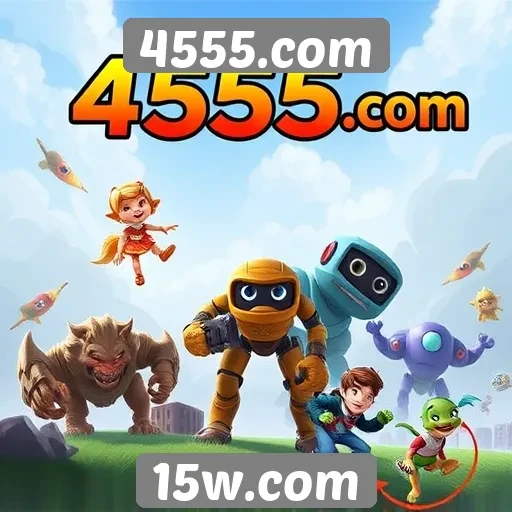 Evolução dos jogos disponíveis no site 4555.com